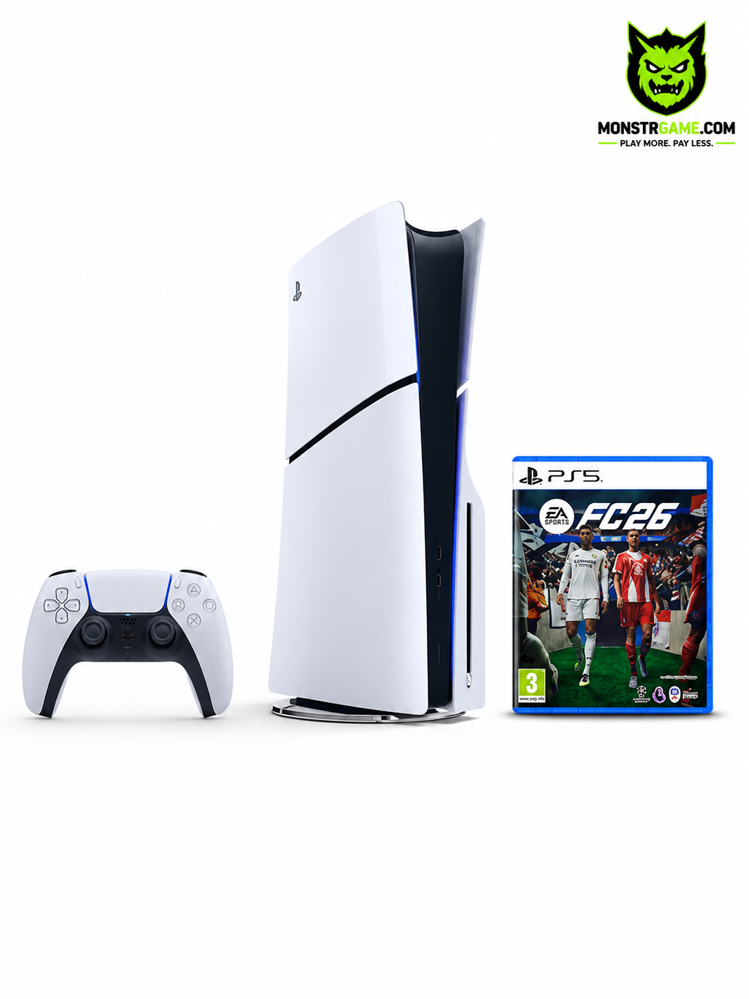 Sony PlayStation 5 Slim (Disc) EA SPORTS FC 26 Bundle 1TB