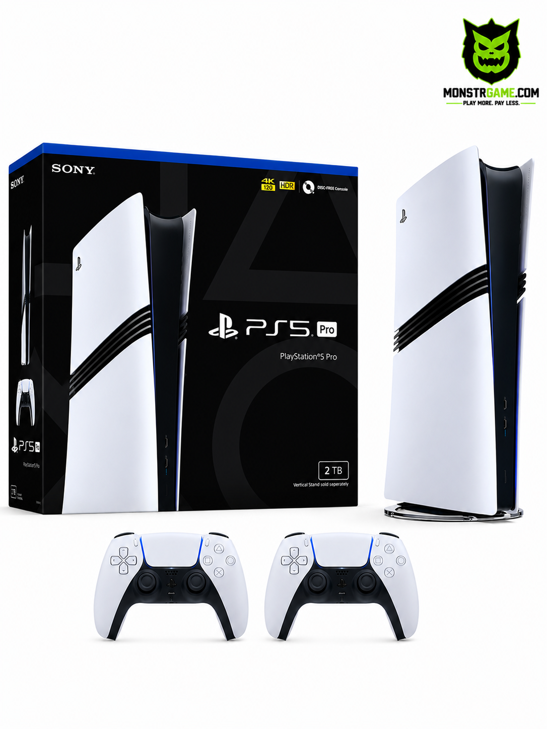 Sony PlayStation 5 Pro + DualSense Bundle 2TB