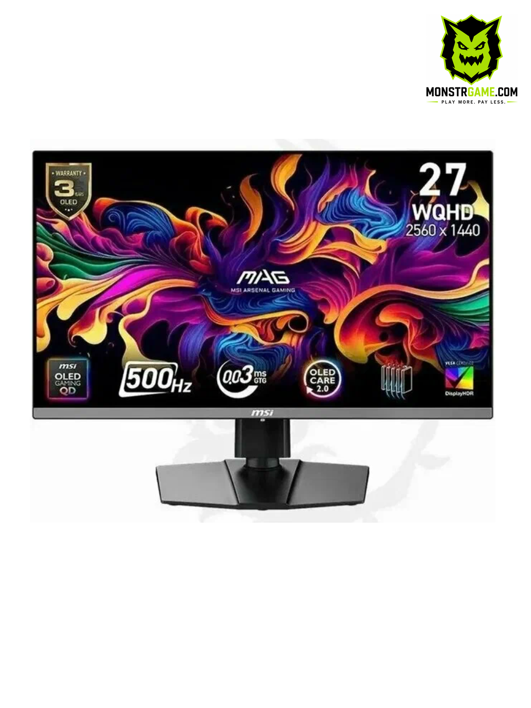 MSI MAG 272QP QD-OLED X50 27-inch QHD 240Hz