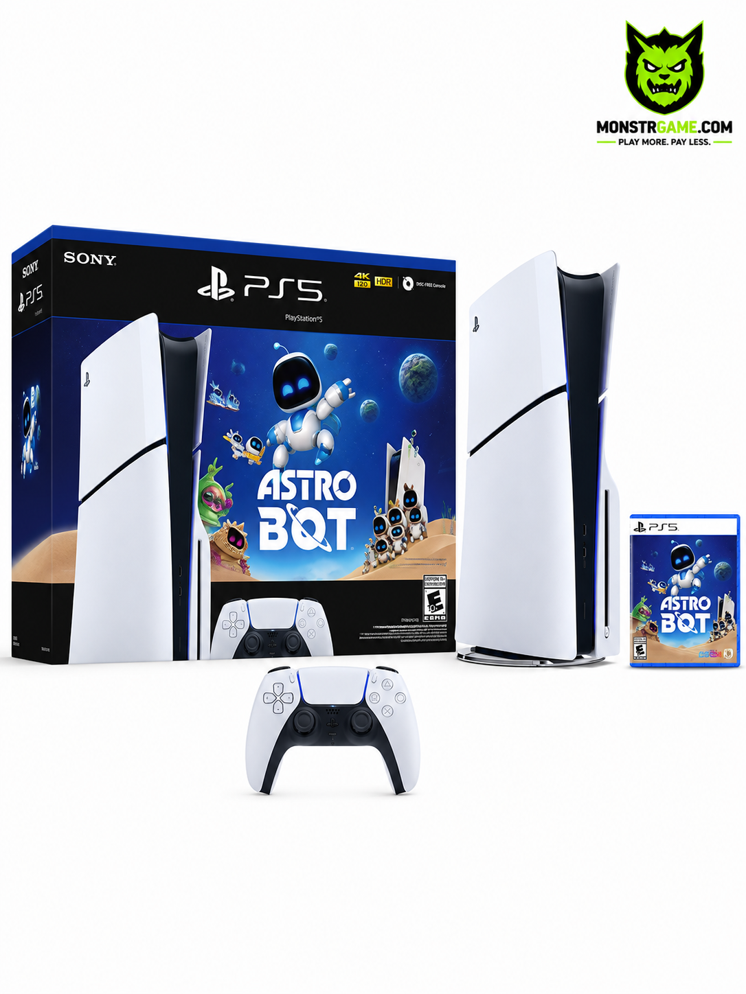 Sony PlayStation 5 Slim (Disc) ASTRO BOT Bundle 1TB