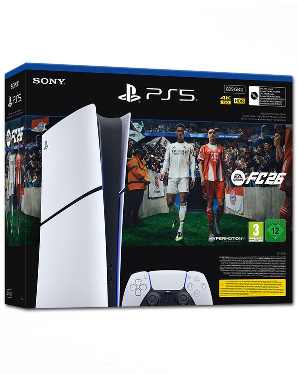Sony PlayStation 5 Slim Digital EA Sports FC 26 Bundle