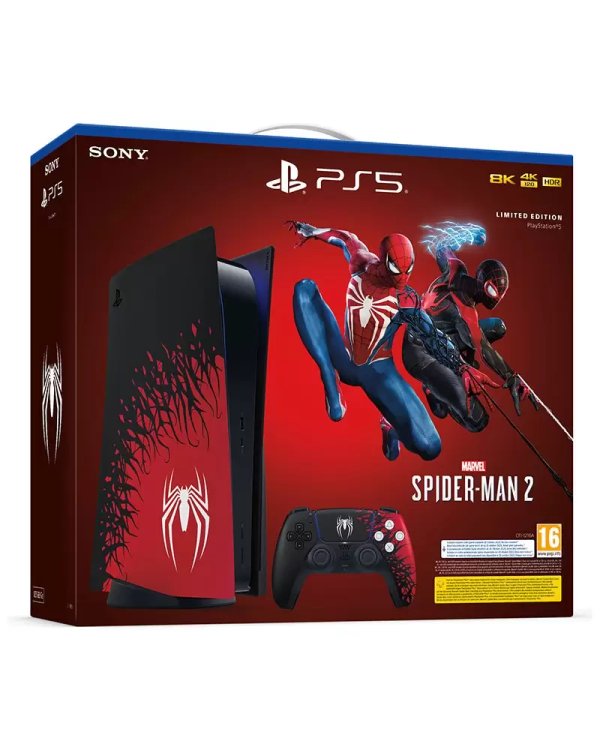 Sony PlayStation 5 Slim (Disc) Marvel's Spider-Man 2 Bundle